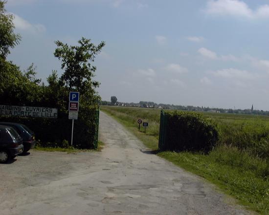 Entrée du site