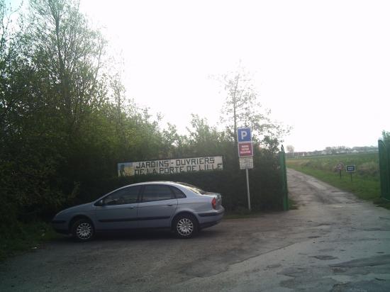 Entrée du site